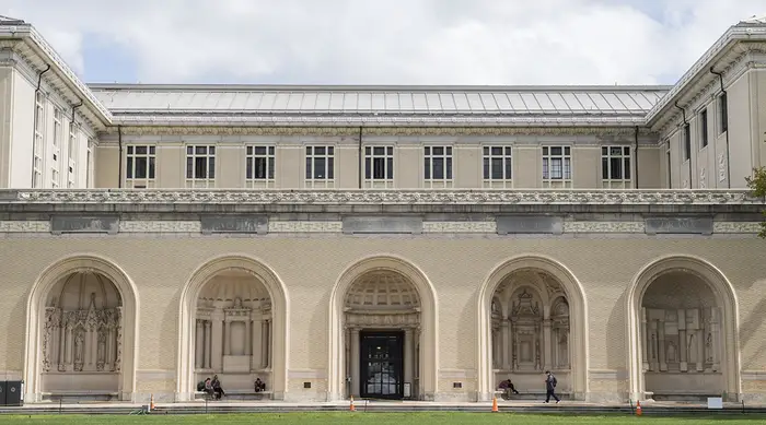 The College of Fine Arts building.